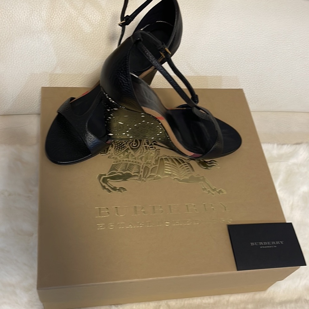 Burberry Wedge Sandal - Picture 8 of 14